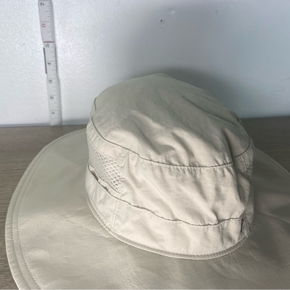 Columbia Sportswear Unisex Bucket Hat Safari Khaki Adjustable One Size Nylon Cap - Picture 11 of 15